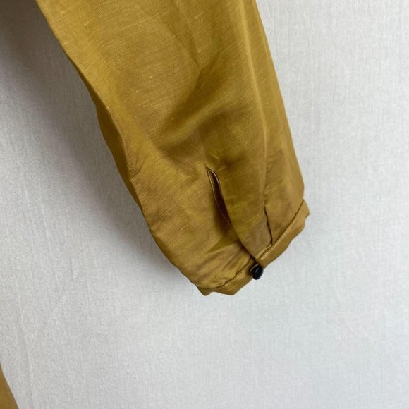 J.CREW Gold Linen and Cupro Blend Dress NWT - Picture 5 of 8